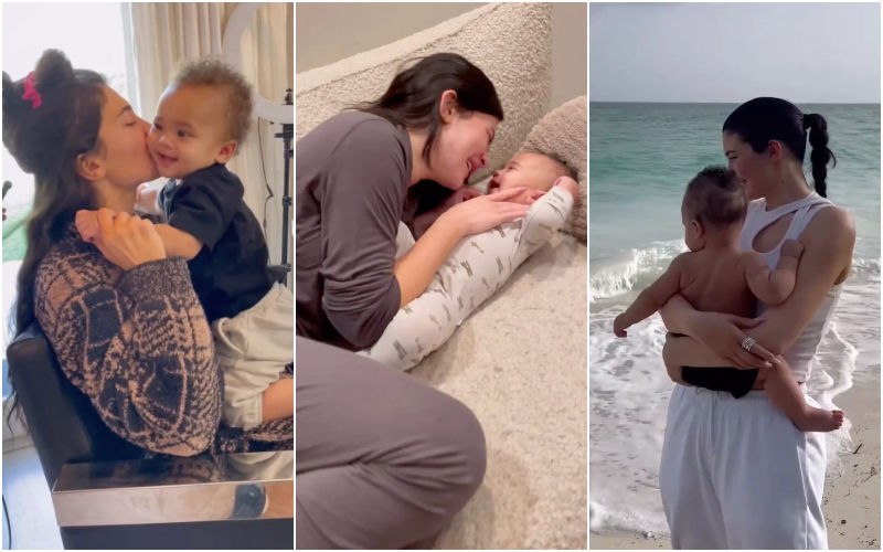 Kylie Jenner Celebrates Son Aire’s FIRST Birthday; Shares UNSEEN VIDEOS And They Are Too Cute To Handle! Says ‘You Complete Us My Angel’