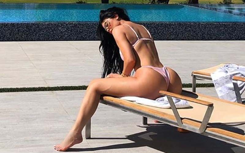 Hot girl in bikini butt Kylie Jenner S Recent Girl Trip Is All About Bikinis Pools And Showing Off Her Sexy Butt Pics Here