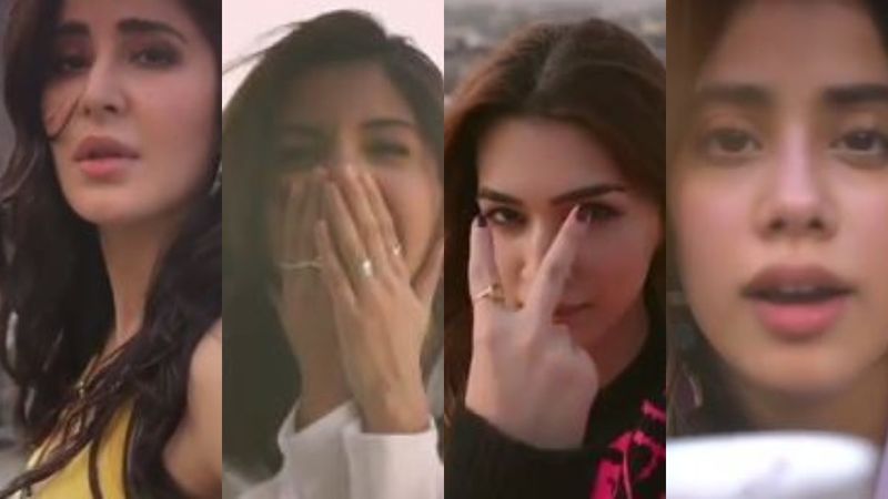Angrezi Medium: Katrina Kaif, Anushka Sharma, Janhvi Kapoor, Kriti Sanon Come Together To ‘Share Love’ – VIDEO