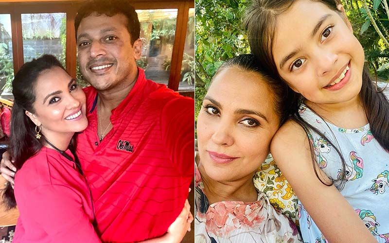 Happy Birthday Lara Dutta: A Look At Adorable Pictures Of The Actress With Hubby Mahesh Bhupathi And Their Daughter Saira