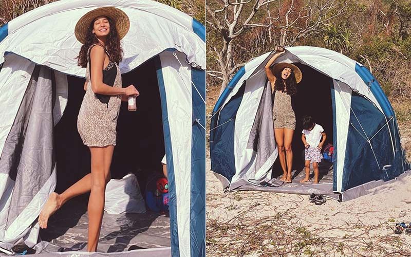 After Announcing Her 3rd Pregnancy Lisa Haydon Goes Camping With Family To Celebrate Valentine’s Day