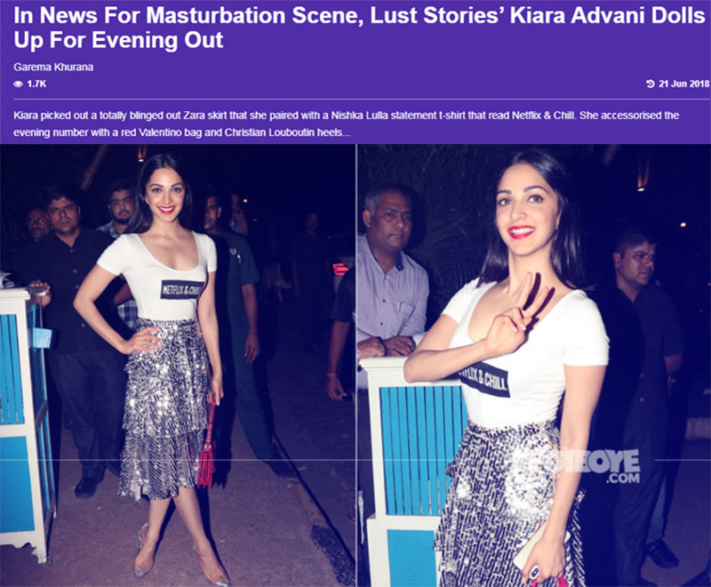 Lust Stories Kiara Advani