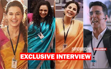 Mission Mangal's Scientists Akshay Kumar, Taapsee Pannu, Kirti Kulhari, Nithya Menen High On The Film: EXCLUSIVE INTERVIEW