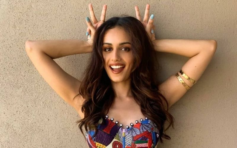 Manushi Chillar raises oomph factor in strapless printed bralette and  skinny jeans : Bollywood News - Bollywood Hungama