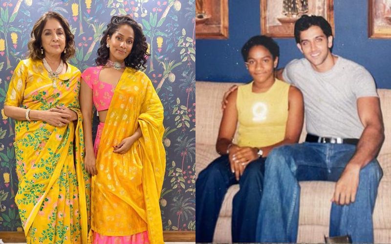 Masaba Gupta's Throwback Pic With Hrithik Roshan Is Totes Adorable; Reveals, 'Insisted My Mom Take Me To Meet Him Else I Won’t Eat My Food’