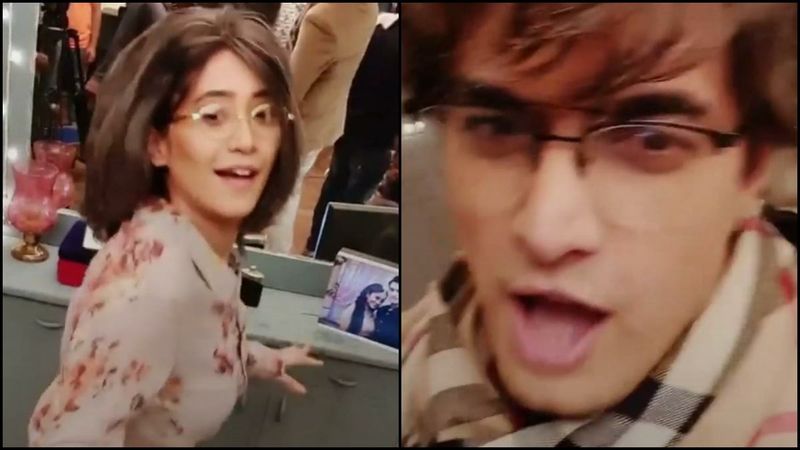 Yeh Rishta Kya Kehlata Hai: Shivangi Joshi And Mohsin Khan Shaking A Leg To Auntyji In Their 2050 Avatars Is Hilariously Adorable - VIDEO