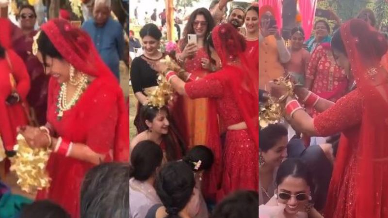INSIDE VIDEOS: Mona Singh Exudes Swag At Her Chooda Ceremony And Her Post-Wedding Dance With Hubby Shyam