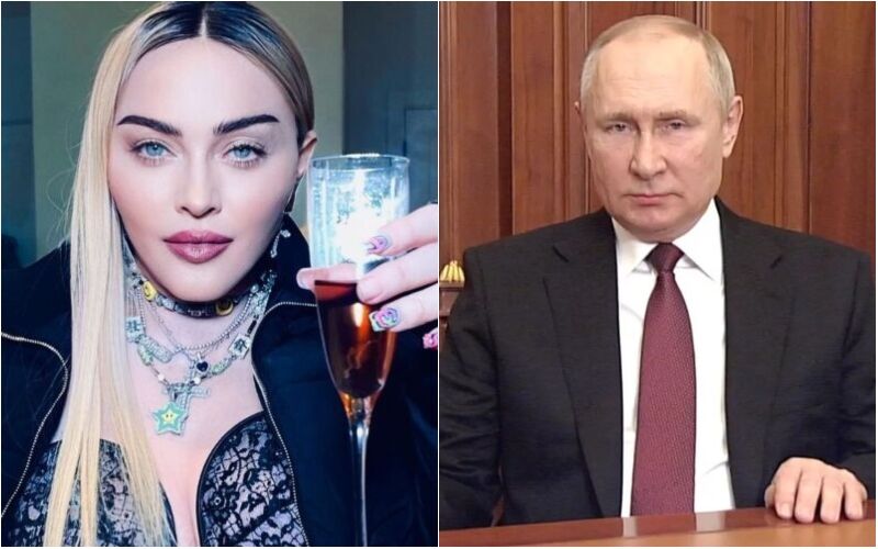 Russia-Ukraine Crisis: Madonna Openly Condemns President Vladimir Putin’s Attack On Ukraine, Netizens Says 'She Needs To Plan Her Funeral'