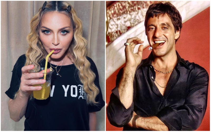 WHAT?! Madonna Put Her Tongue Into Al Pacino's Ear? Singer’s Ex-Roommate Makes Stirring Allegations-READ BELOW