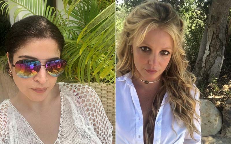 Fabulous Lives Of Bollywood Wives Star Maheep Kapoor Shares A Photo Of Herself And Britney Spears Wearing Similar Top; Reveals Who She Thinks Wore It Better