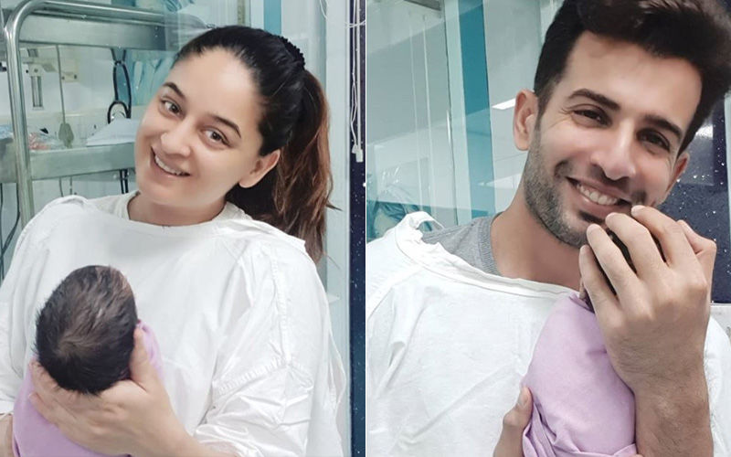 FIRST PICTURE: Jay Bhanushali and Mahhi Vij Share Pics Of Their Newborn; Ask Help For Daughter's Name