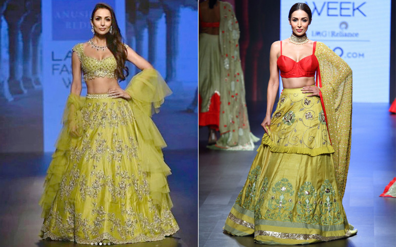 Malaika Arora Walks The Ramp At LFW