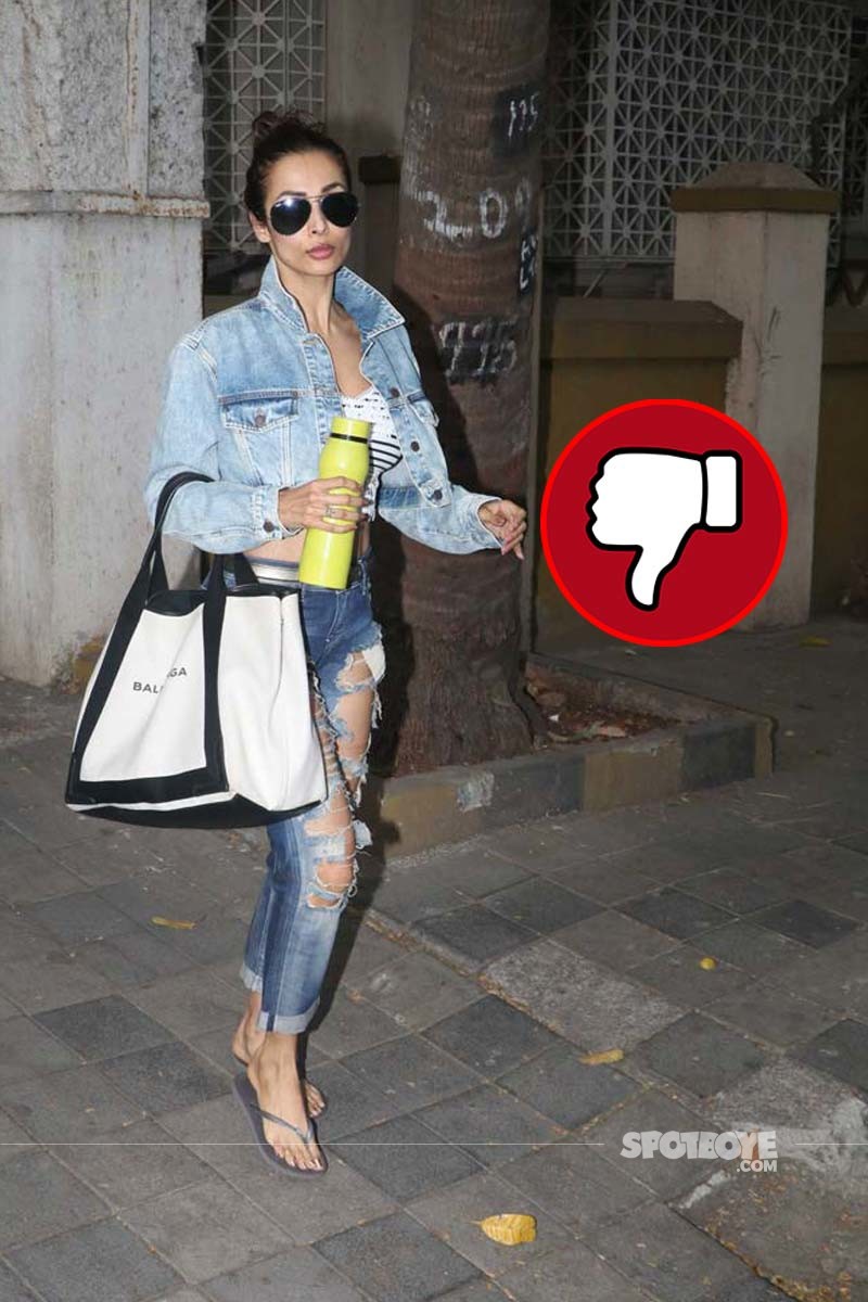 Malaika Arora was papped in the city