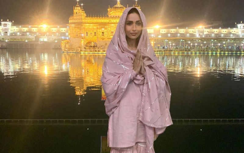 Malaika Arora Is Visiting The Golden Temple In Amritsar; Sorry Guys, No Gym Pictures Today