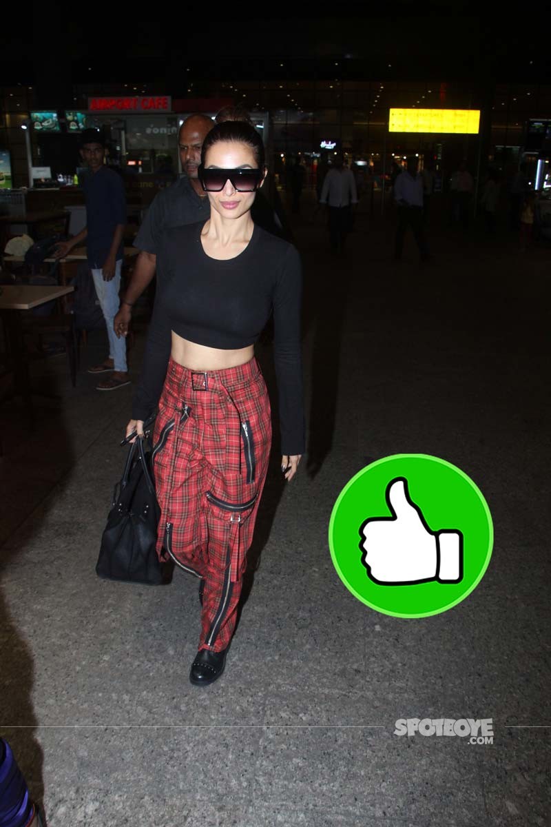 Malika Arora Spotted At Airport