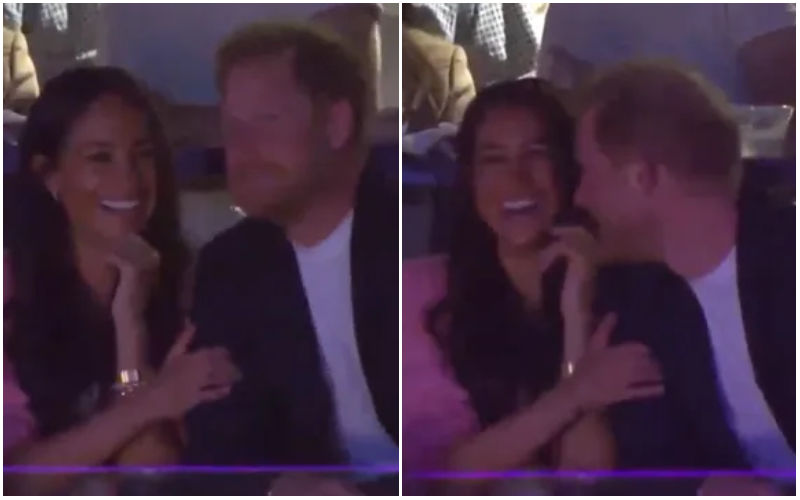 Meghan Markle Snubs A Kiss From Prince Harry On Kiss-Cam At NBA Game! Couple’s VIDEO Of ‘Awkward’ Laugh And Giggle Sparks Debate On Internet-WATCH