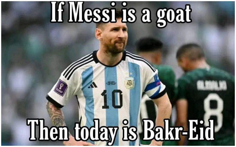 ‘GOAT’ Lionel Messi BRUTALLY TROLLED Following Saudi Arabia's Historic 2-1 Win Against Argentina; Twitter Flooded With Hilarious Memes-SEE BELOW!