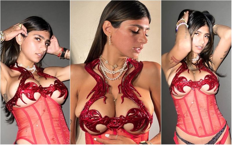 Mia Khalifa Shares Seductive Eye-popping Images From Her New Photoshoot; Ex-Porn Star  Flaunts Her Designer Bra And See-through Lingerie The Sexy Way-PIC INSIDE
