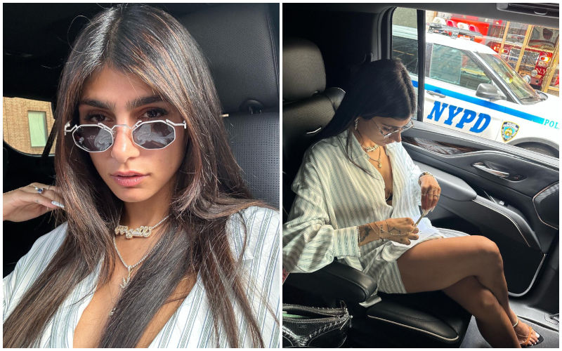 Mia Khalifa Goes Shirtless In Saucy Snaps, Skips Bottoms For Her Holiday In NYC! Fans Praise Her Naughty Sense Of Humour! Quips ‘T****s Are Out’