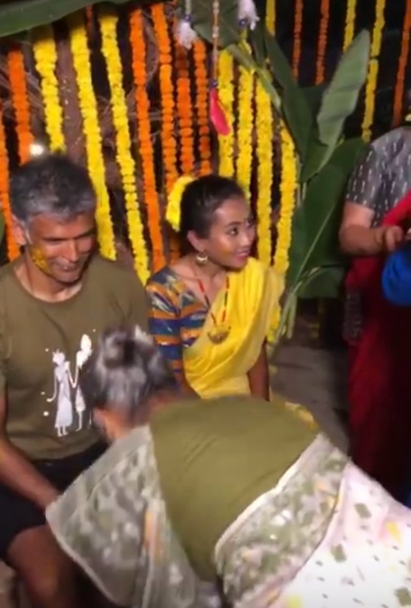 Milind Soman Haldi image Milind Soman Haldi image