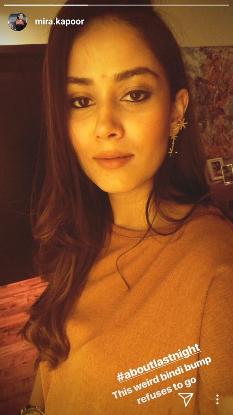 Mira Rajput Has A Bindi Bump