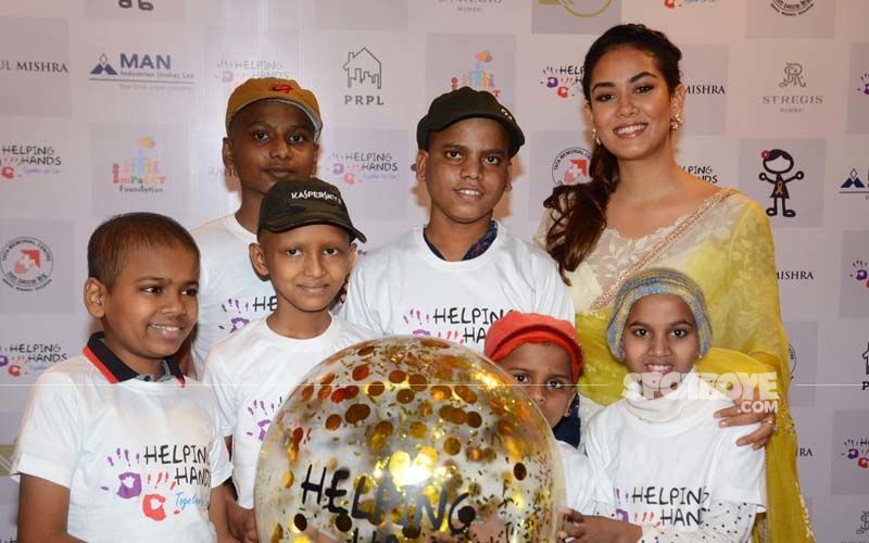 Mira Rajput Lends Support For A Noble Cause, Gets Papped With NGO Kids