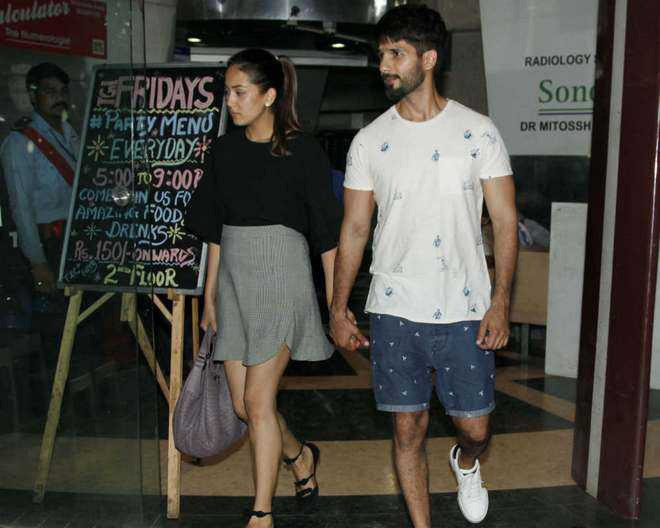 Mira Rajput And Shahid Kapoor