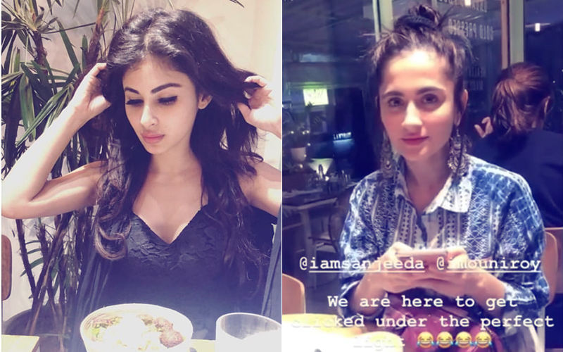 In Pics: Mouni Roy’s Lunch Date With BFF Sanjeeda Sheikh