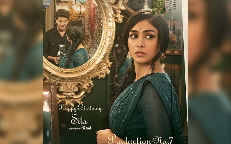 Production No.7: On Mrunal Thakur's Birthday, Her First Look As Sita From Dulquer Salmaan's Next Revealed By The Makers