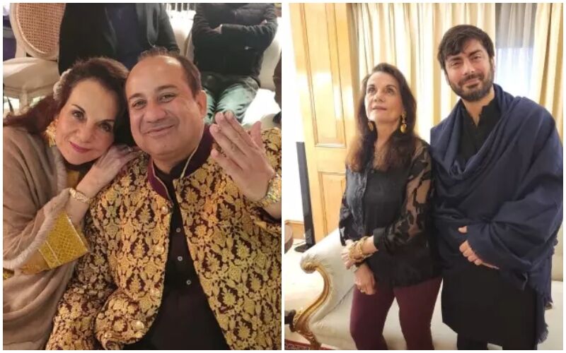 Mumtaz Visits Pakistan! Legendary Actress Meets Fawad Khan, Rahat Fateh Ali Khan And Others – SEE PICS