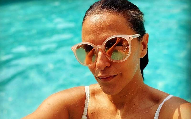 Preggers Neha Dhupia Stuns Fans In A Swimsuit Proudly Flaunting The Baby Bump: PICTURES Go Viral