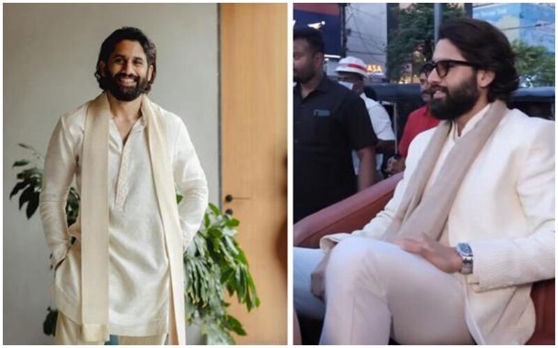 Is Naga Chaitanya Marrying Sobhita Dhulipala? Viral Video Of The Actor As Groom Arriving With His Baraat Surfaces Online! - WATCH