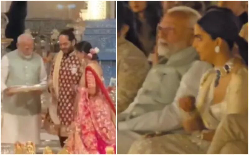 Anant Ambani-Radhika Merchant Take Blessings From PM Narendra Modi Who Gifts Them 'Chandi' On The Special Occasion - WATCH VIRAL VIDEO