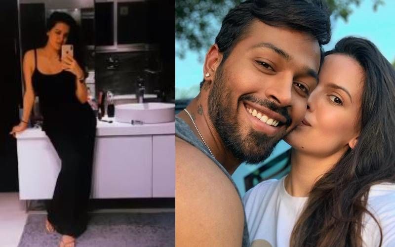 Preggers Natasa Stankovic Shows Off Her Baby Bump In A Bathroom Selfie; Hardik Pandya's Wifey Is Glowing And How