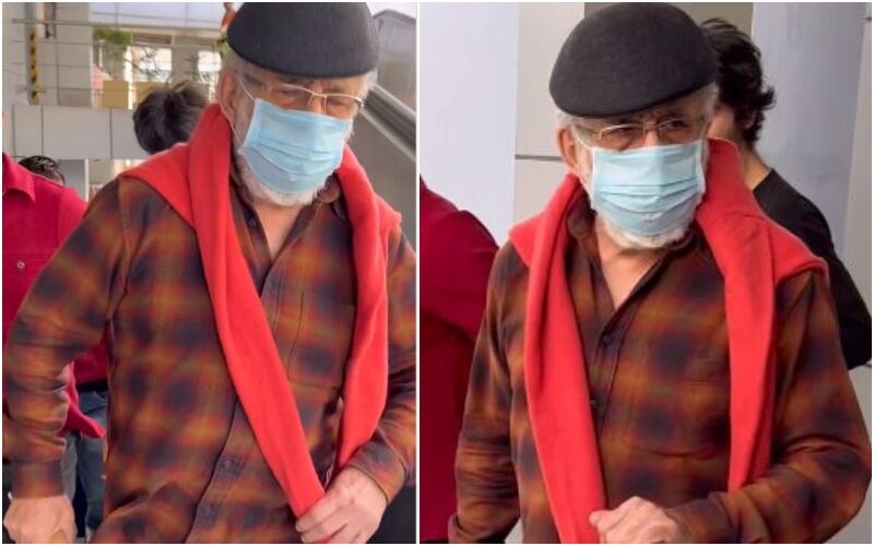 WHAT! Naseeruddin Shah SCREAMS At Fans Over Asking Selfies At Delhi Airport; Netizens Say 'Tameez Nahi Hai Fans Se Baat Karne Ki' - WATCH