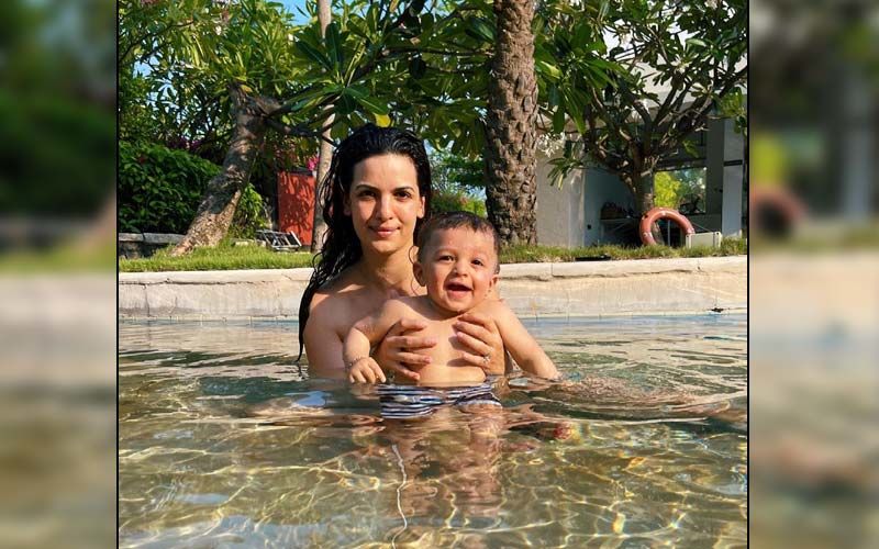 Hardik Pandya Is All Hearts For Natasa Stankovic's Latest Photo With Son Agastya As She Gives Fans A Glimpse Of Their Pool Time