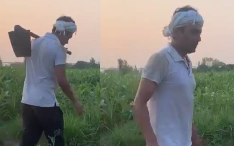 Nawazuddin Siddiqui Enjoys Farming Session In His Hometown Amidst Controversial Separation From His Estranged Wife Aaliya - VIDEO