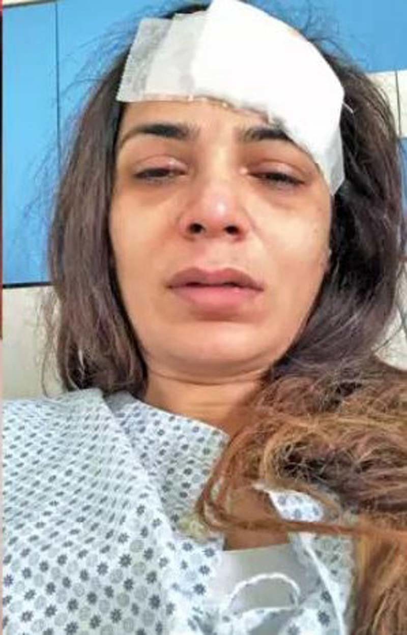 Neeru Randhavas Picture While She Was Admitted To The Hospital