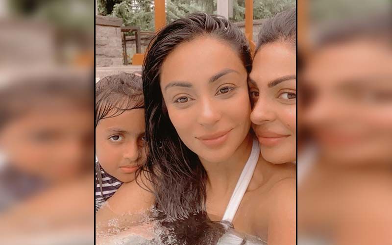 Neeru, Sabrina Bajwa's Selfie Prove That They Are Coolest Sister Duo Of Pollywood