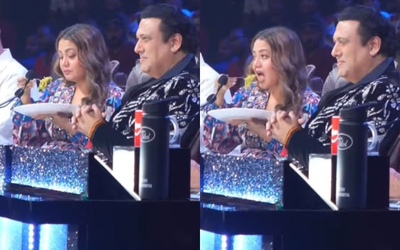 Neha Kakkar Caught Gorging Maggi During The Ongoing Shoot Of Indian Idol 14; Says, ‘When Hunger Is Killing You’- Watch Video