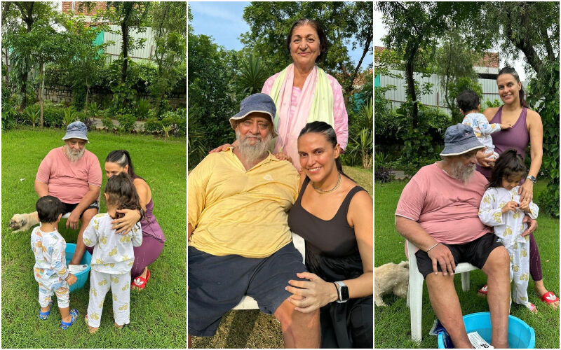Neha Dhupia Shares UNSEEN Pictures As She Pens A Heartfelt Tribute To Father-In-Law Bishan Singh Bedi-SEE PICS