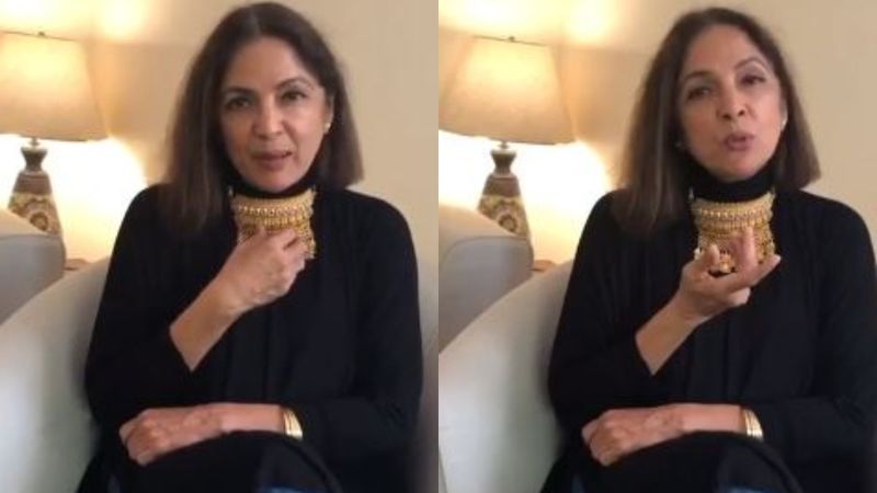 Coronavirus Lockdown: A Super-Bored Neena Gupta Flaunts Gold Necklace, ‘Don't Think I Am Mad’ – VIDEO