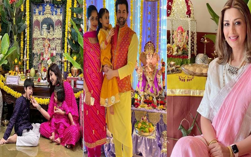 Ganesh Chaturthi 2021: Shilpa Shetty, Ananya Panday, Neil Nitin Mukesh, Sonali Bendre And More Celebs Welcome Ganpati Bappa Into Their Homes
