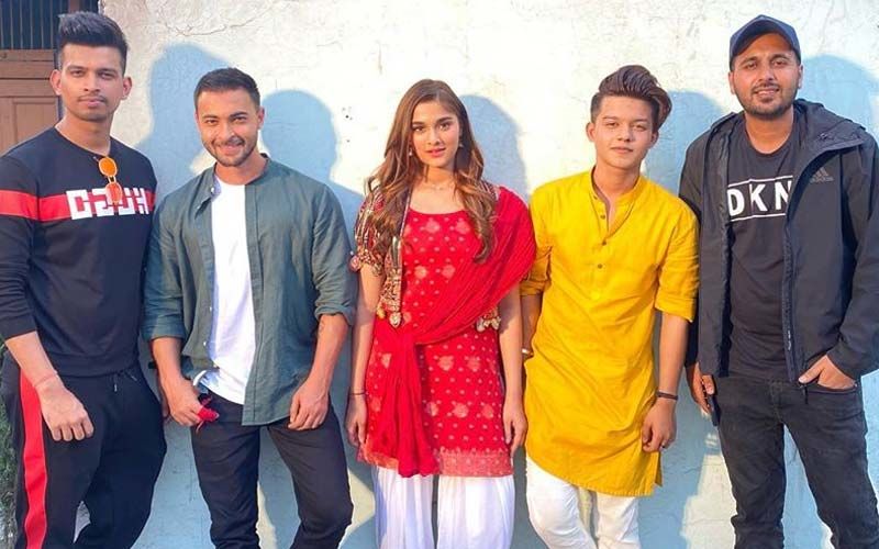 Saiee Manjrekar Pairs With Ayush Sharma For A Brand New Single Coming Soon