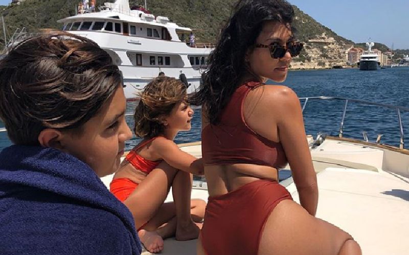 Kourtney Kardashian Is Missing All The Fun She Had In France Last Summer; Shares Sultry Pics Chilling On A Yacht