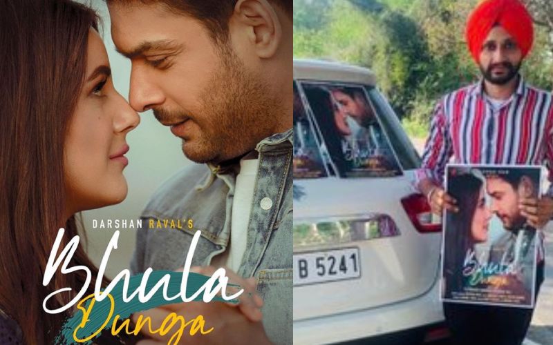 Bhula Dunga Song: Promotions Of Sidharth Shukla And Shehnaaz Gill's Track Begin; SidNaaz Shippers Put Up Posters