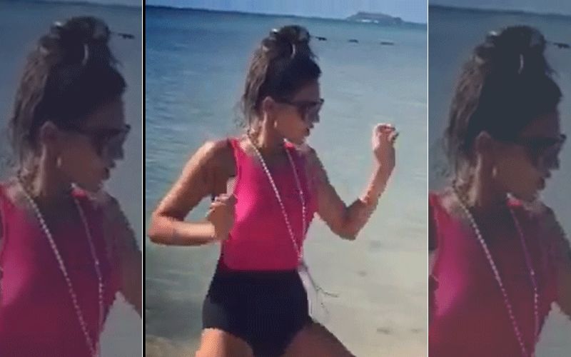 Nia Sharma’s Sexy Twerk On The Beach Will Set Your Hearts Racing- Watch Video