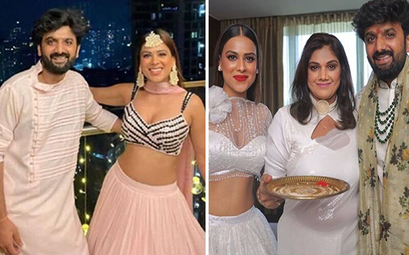Nia Sharma Dances At Her Brother's Wedding: Actress Stuns In White Lehenga As She Shakes A Leg On The Beats Of Dhol, Says, 'Nazar Na Lage'- PICS Inside