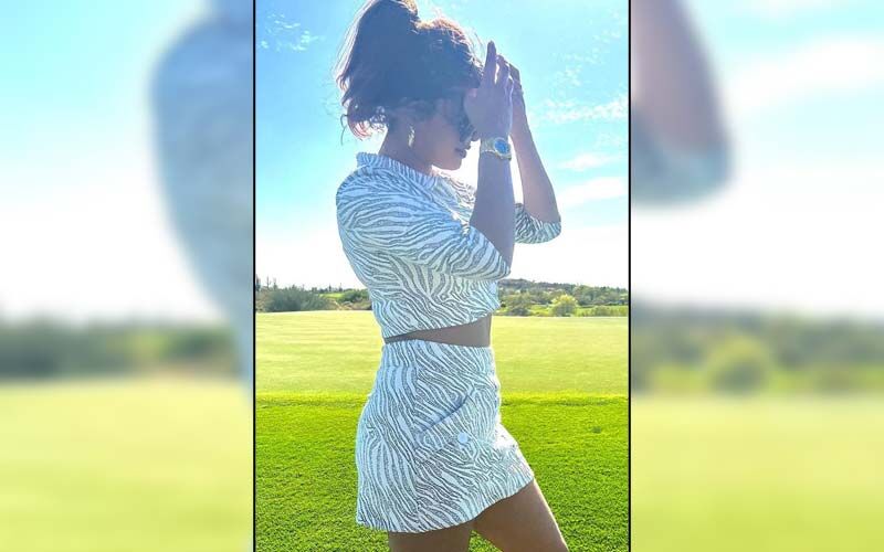Priyanka Chopra Stuns In Crop Top And Short Skirt, Enjoys Playing Golf In New Pics; Hubby Nick Jonas Asks, 'Why Are You So Hot?'