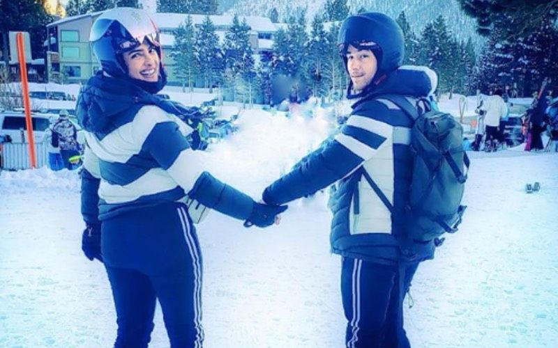 Priyanka Chopra-Nick Jonas' Extended Christmas Celebration Is So LIT; Nickyanka Twin At The Winter Wonderland